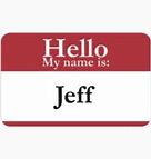 Image result for Jeff Name Tag