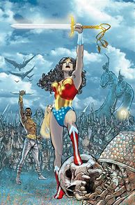 Image result for Wonder Woman Comic Deflecting