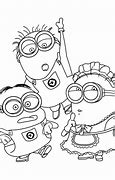 Image result for Minion Coloring Page Mustache