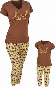 Image result for Thanksgiving Pajamas for Girls