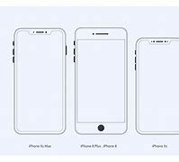 Image result for iPhone 8 Blank Vector