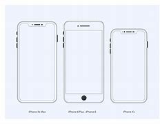 Image result for iPhone X. Back Template Vector