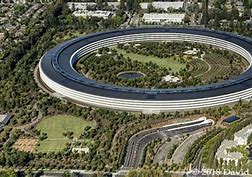 Image result for Aerial View of Apple Headquarters