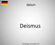 Image result for German Deism