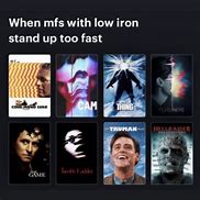 Image result for Low Iron Memes