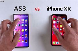 Image result for Samsung A01 vs iPhone XR