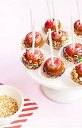 Image result for Caramel Covered Apple Lollipops