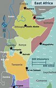 Image result for South East Africa Map