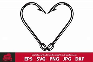Image result for Fish Hook Heart