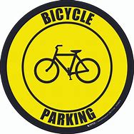 Image result for Bike Parking Sign