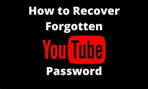 Image result for Forgot YouTube Password