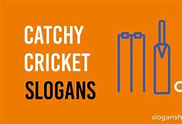 Image result for Cricket Slogans in English