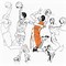 Image result for Cartoon NBA Players Dunking