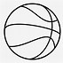 Image result for White Basketball Clip Art