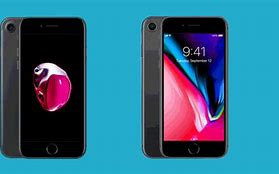 Image result for iPhone 7 vs 8 Black