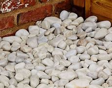 Image result for White Garden Pebbles