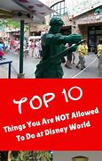 Image result for 10 Things Not to Do at WDW