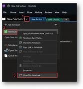 Image result for OneNote Android Close Notebook