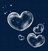 Image result for Heart Bubbles Floating