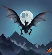 Image result for Black Dragon Flying