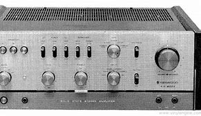 Image result for Kenwood Integrated Amplifier