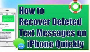 Image result for How to Restore Deleted Text Messages On Apple