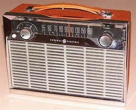 Image result for Vintage GE Transistor Radio