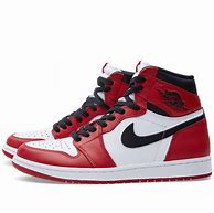 Image result for Nike Air Jordan 1 Red Black White
