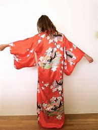 Image result for Japanese Silk Kimono Robe