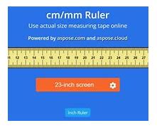 Image result for Printable Ruler Inches and Centimeters