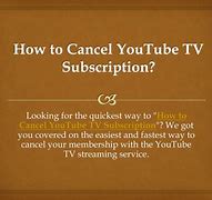 Image result for Cancel YouTube TV