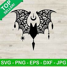 Image result for Bat Mandala SVG