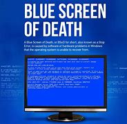 Image result for Scary Blue Screen of Death