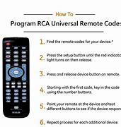 Image result for RCA TV Remote Code Number