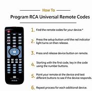 Image result for RCA Universal Remote RCR314WR Codes