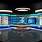 Image result for TV News Set with Multiple Freestanding Screens