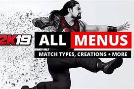 Image result for WWE 2K19 Main Menu