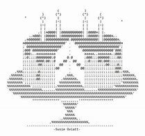Image result for ASCII Art Birthday