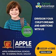 Image result for Apple International School Logo