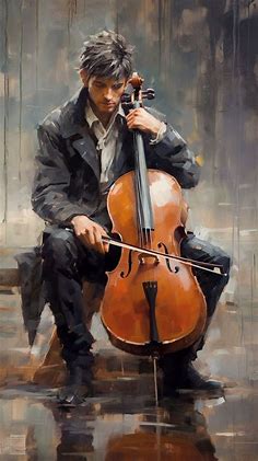 The Violinist of the Royal Square in 2023 | Fantasy wall art, Cool wallpapers art, Surreal art