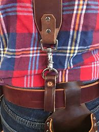 Image result for Leather Tool Bag Suspenders DIY