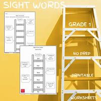 Image result for Sight Word Ladder