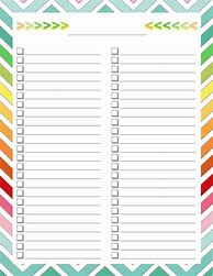 Image result for All Out of List Printable