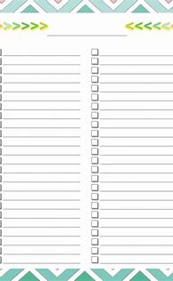 Image result for Blank Checklist Printable PDF