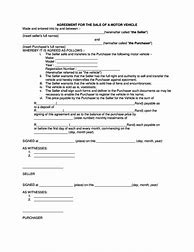 Image result for Car Agreement Contract