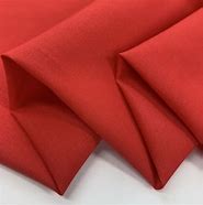 Image result for Solid Red Poly Cotton Fabric