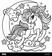 Image result for Beautiful Black White Unicorn