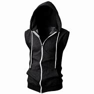 Image result for Sleeveless Hoodie Men