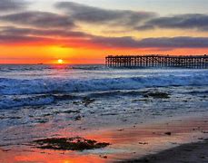 Image result for Sunset Pacific Beach San Diego