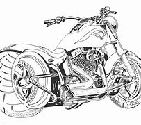 Image result for Motorcycle Line Drawing